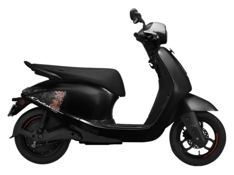 Chetak 2501 Standard Glossy Active Black