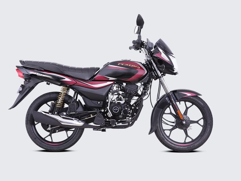 Platina 110 Drum Ebony Black Red