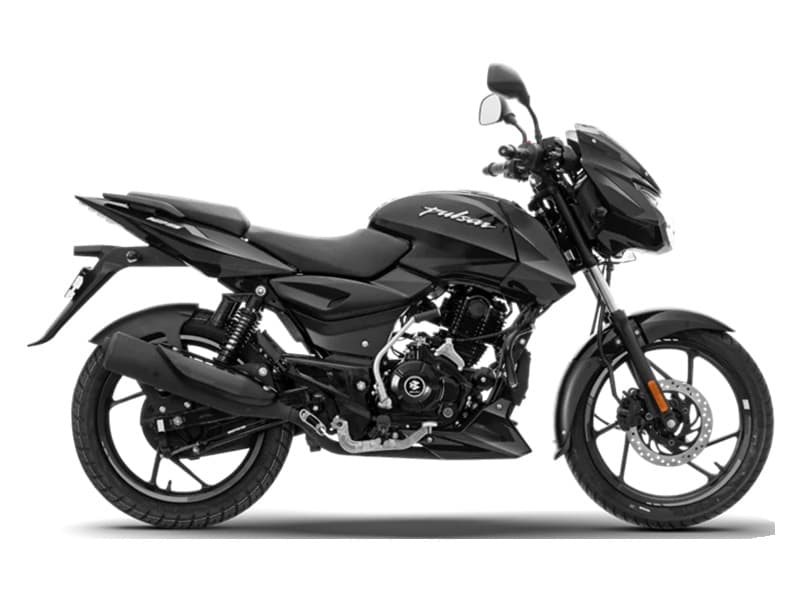 Pulsar 125 Carbon Fibre Split Seat LED Black Dark Grey