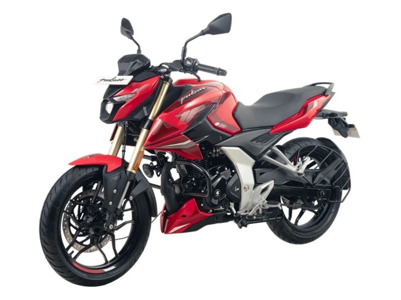 Pulsar N160 Gold USD Forks SS Racing Red