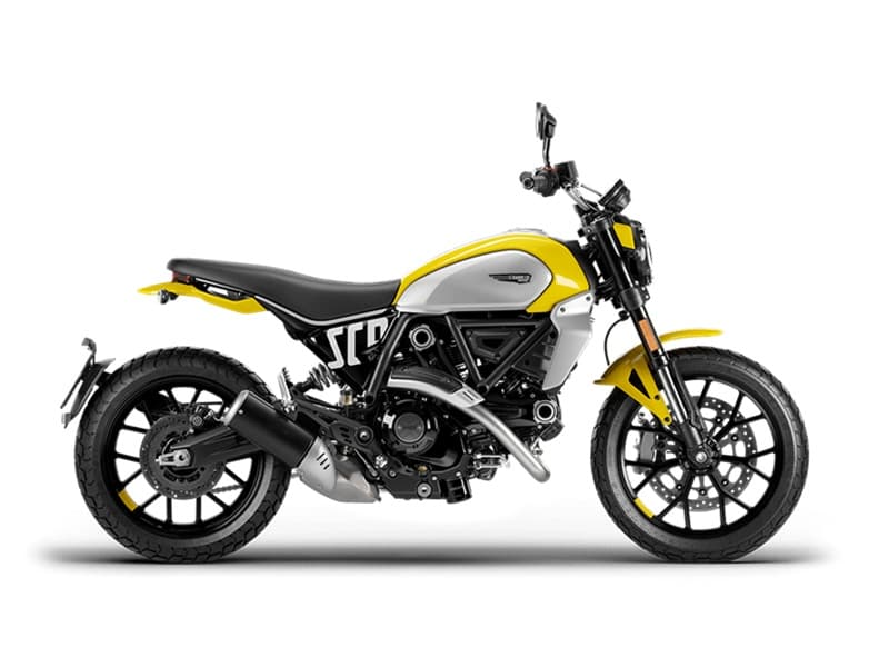 Scrambler Icon Base 62 Yellow