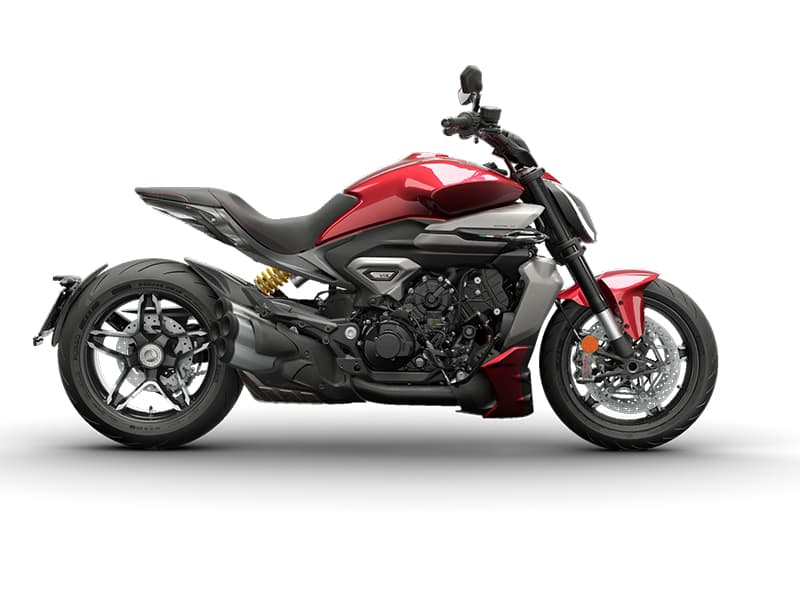 XDiavel V4 Burning Red