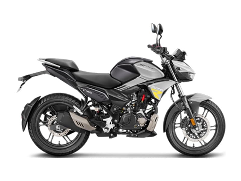 Xtreme 125R Dual Channel ABS Black Matshadow Grey