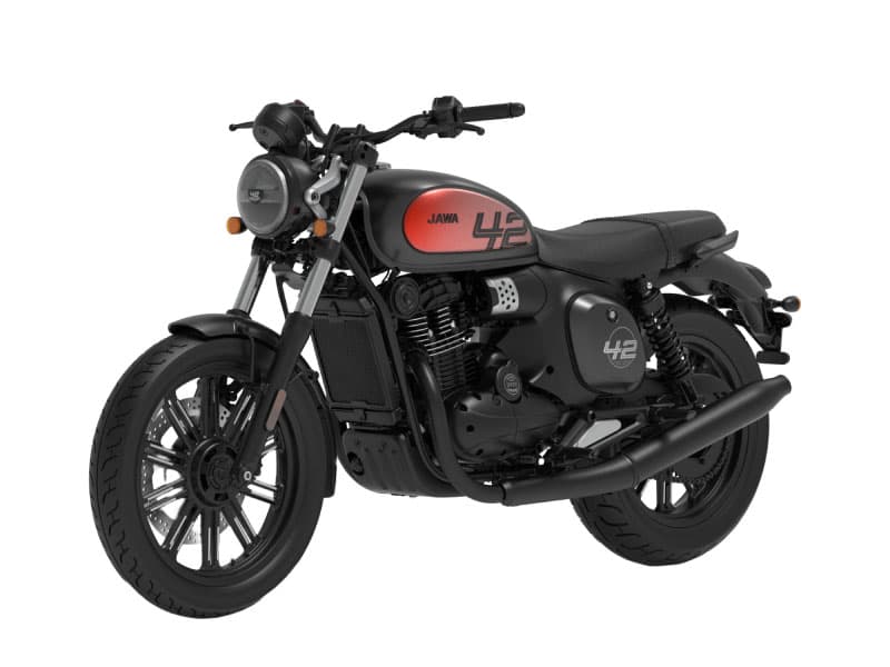 Deep Black Matte Red Clad