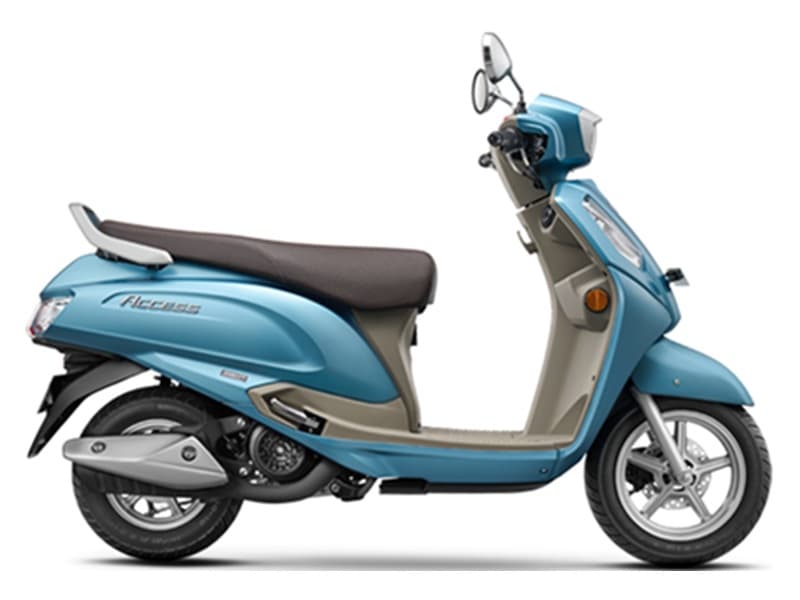 Access 125 Ride Connect TFT Edition Pearl Mat Aqua Silver