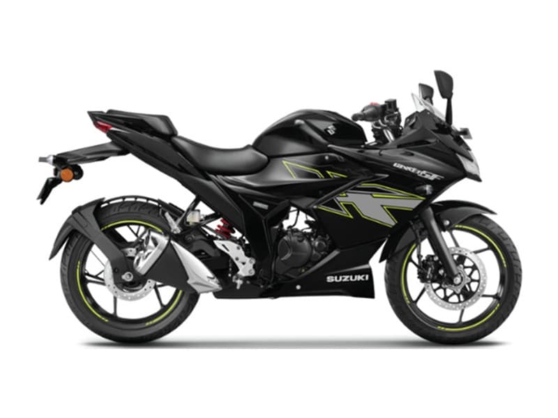 Gixxer SF OBD-2B Glass Sparkle Black