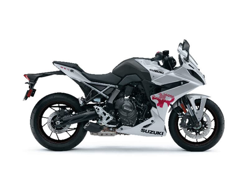 GSX-8R Metallic Mat Sword Silver