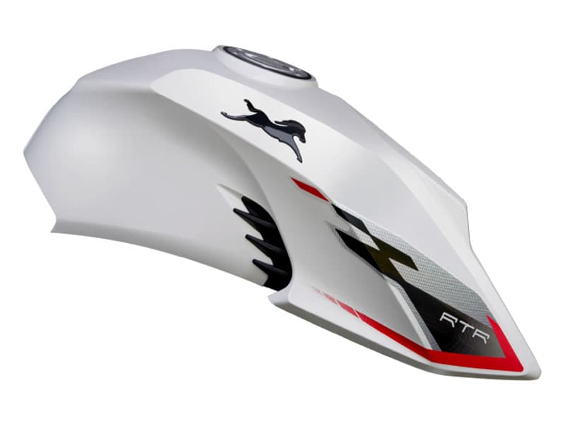 Apache RTR 160 4V Drum Pearl White