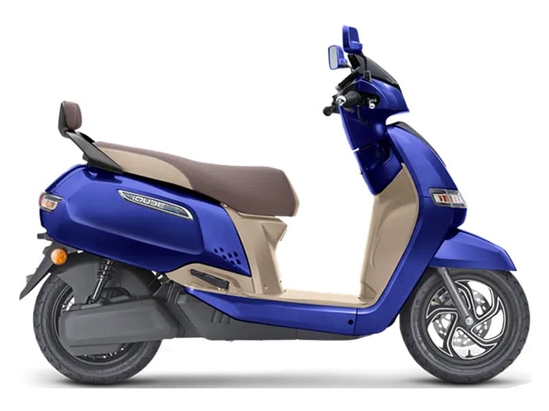 iQube S 4.7 kWh Harlequin Blue Beige