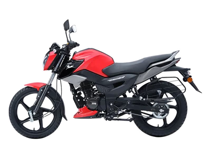 Raider 125 Drum Striking Red