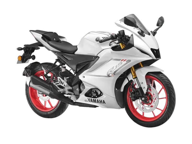 R15 V4 Intensity White Without Quickshifter