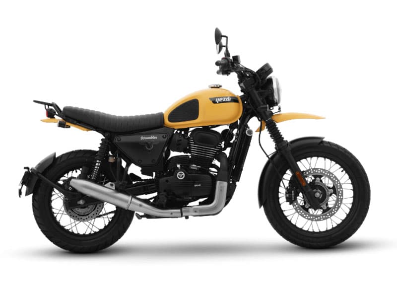 Scrambler Yelling Yellow