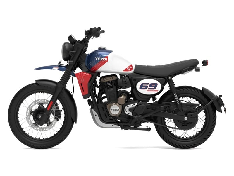 Scrambler 350 Rally Blue