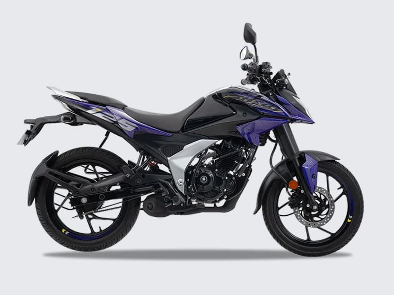 Pulsar N125 LED Disc BT Ebony Black - Purple Fury