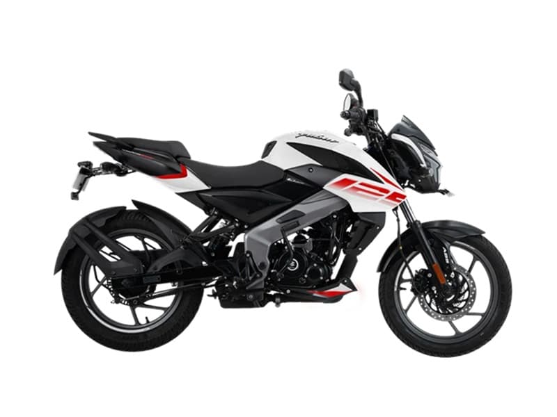 Pulsar NS125 LED BT ABS Pearl Metallic White