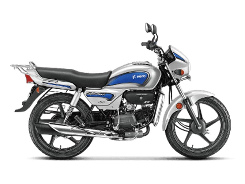 Splendor Plus Drum Brake OBD2B Force Silver