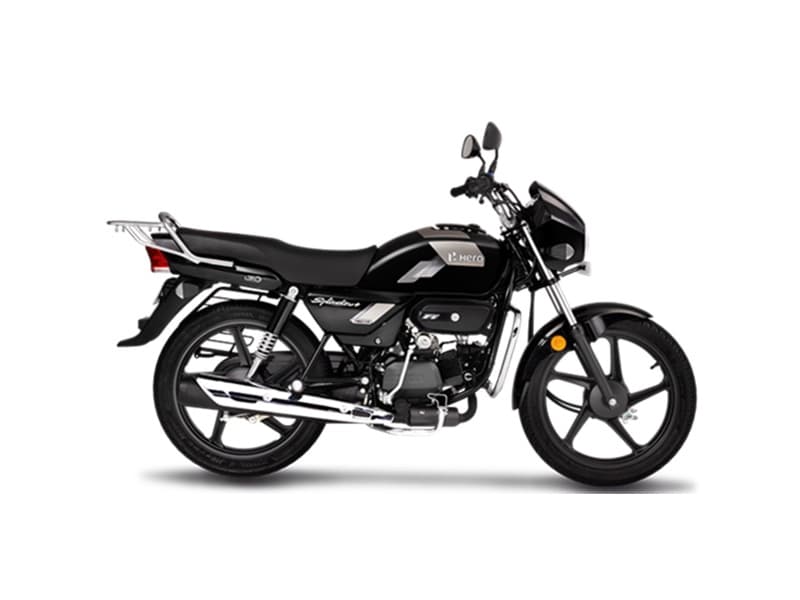 Splendor Plus Xtec Disc Brake Black Tornado Grey