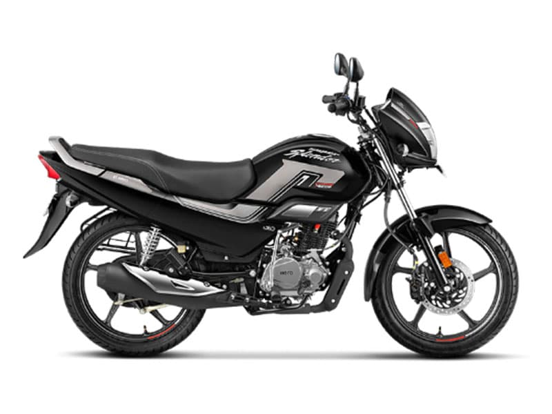 Super Splendor Xtec Drum Brakes OBD2B Black