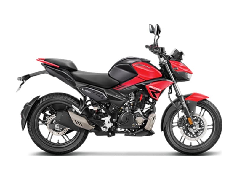 Xtreme 125R Dual Channel ABS Black Pearl Red