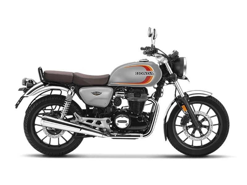 Hness CB 350 DLX Pro Chrome Pearl Deep Ground Gray