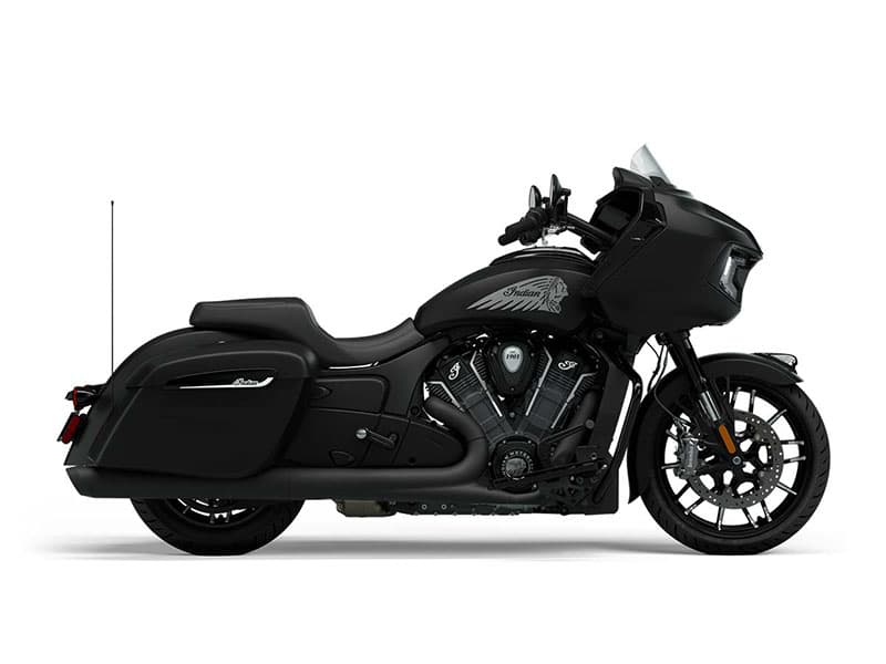 Indian Challenger Dark Horse STD Black Smoke