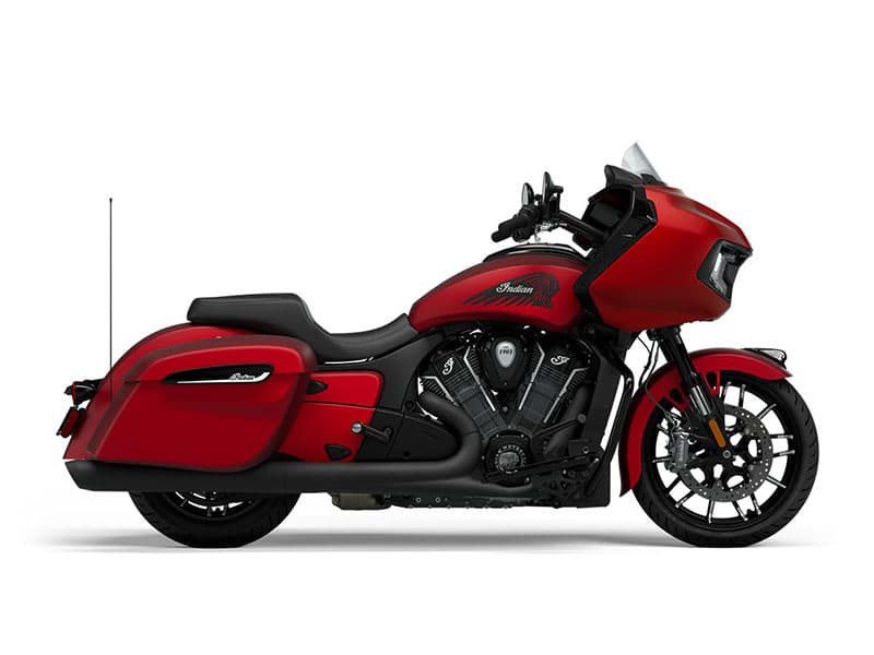 Indian Challenger Dark Horse STD Sunset Red Smoke