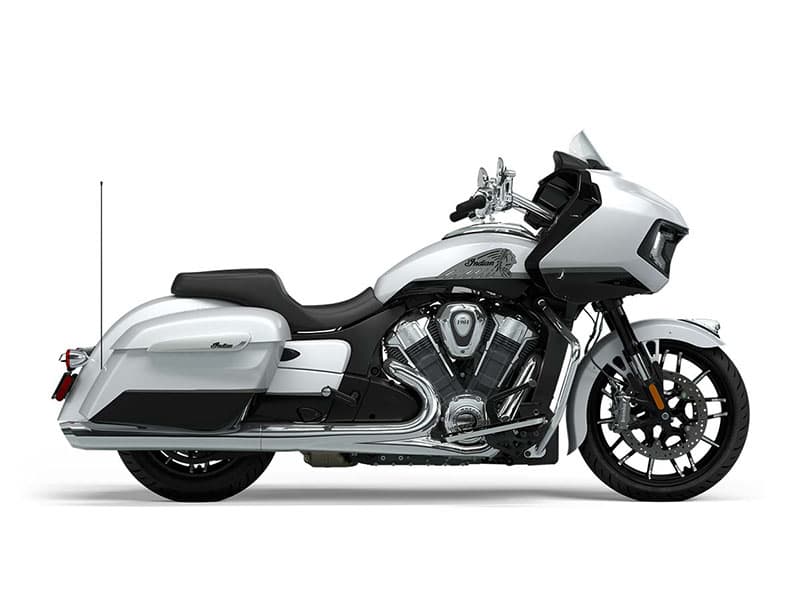 Indian Challenger Limited Ghost White Metallic