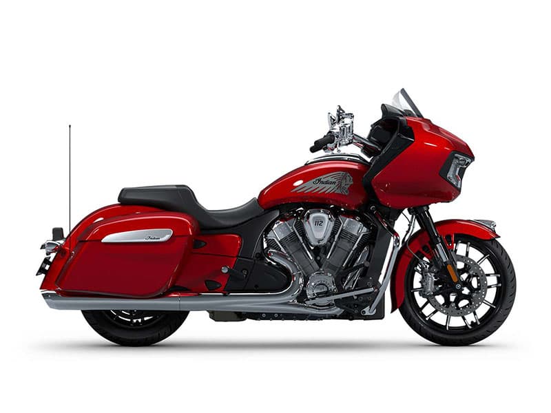 Indian Challenger Limited with 112 Package Sunset Red Metallic