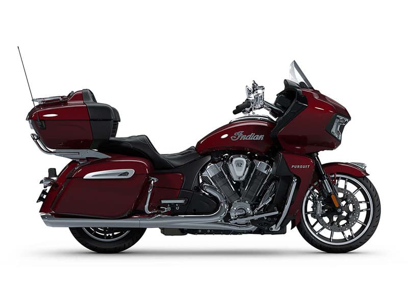 Indian Pursuit Limited with 112 Package Maroon Metallic