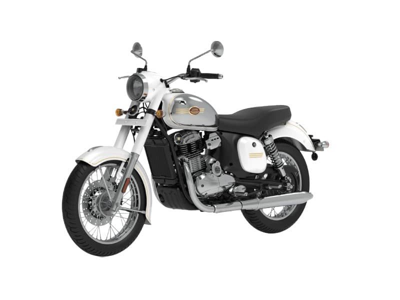 350 Chrome Spoke Wheel White