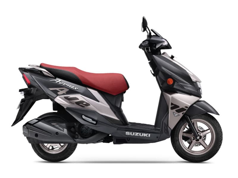 Avenis 125 Special Metallic Mat Black No. 2 / Metallic Mat Titanium Silver