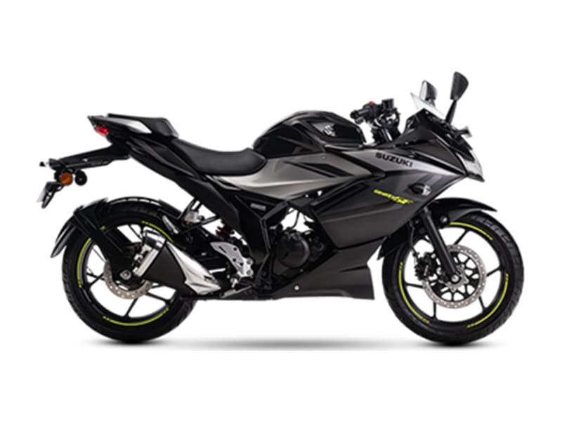 Gixxer SF OBD-2B Glass Sparkle Black / Metallic Oort Gray