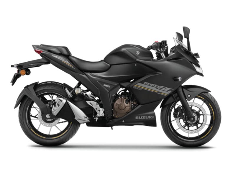 Gixxer SF 250 OBD-2B Metallic Mat Black No 2