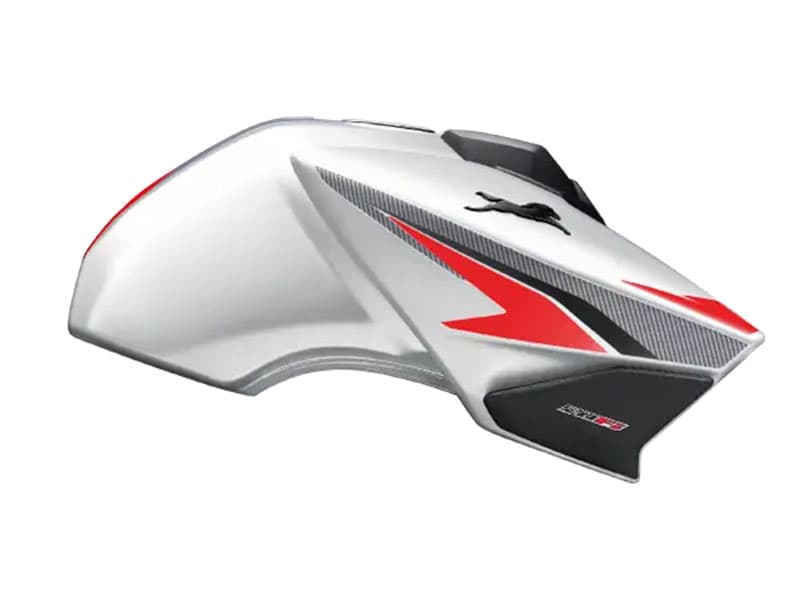 Apache RTR 160 2V RM Drum Pearl White