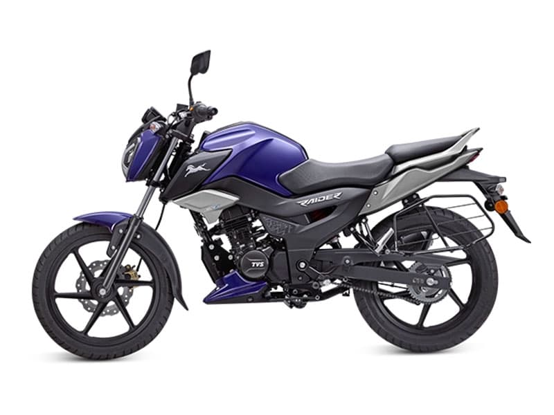 Raider 125 Split Seat Blazing Blue