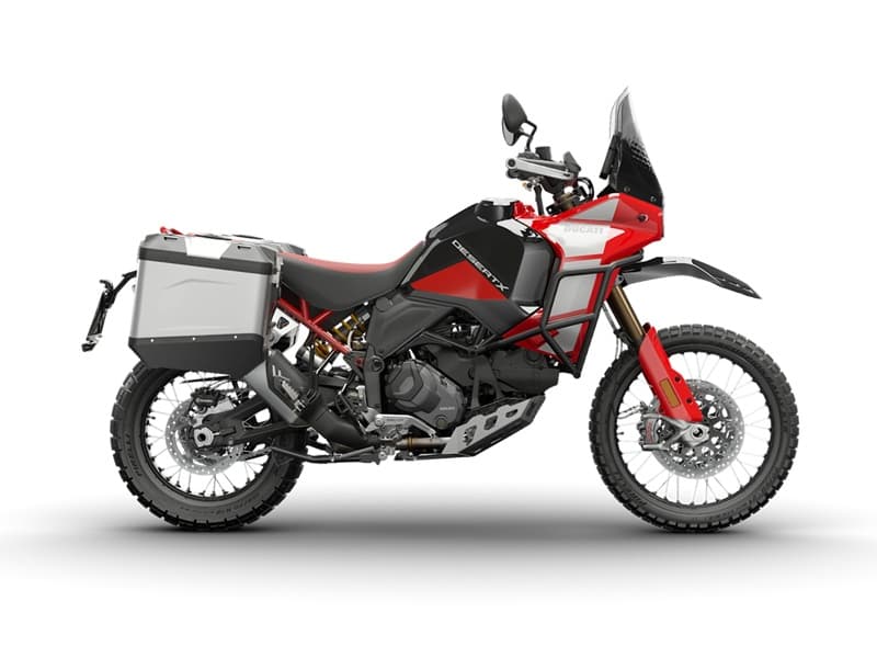 DesertX Discovery Thrilling Black & Ducati Red Livery