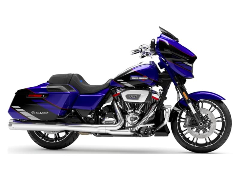 CVO Street Glide Chrome - Blue Streak
