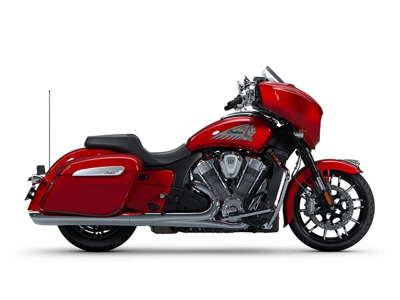 Cheiftain Powerplus Limited with 112 Package Sunset Red Metallic