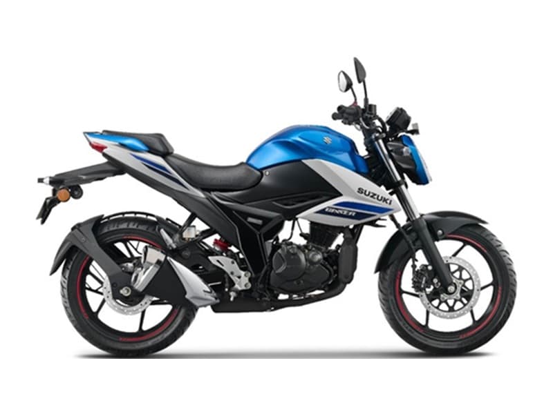 Gixxer OBD-2B Metallic Triton Blue / Pearl Glacier White