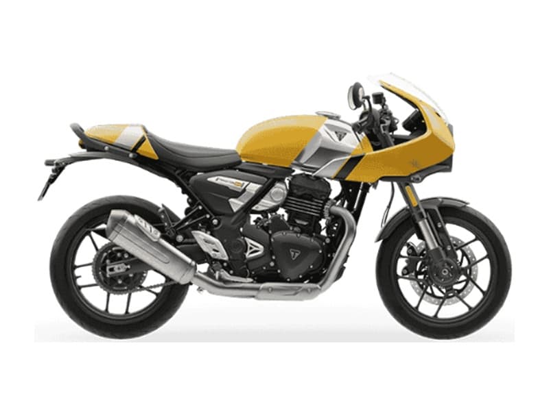 Thruxton 400 Metallic Racing Yellow/Aluminium Silver